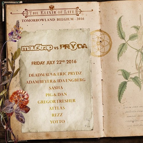 Mau 5trap Vs . Pryda @ Tomorrowland 2016